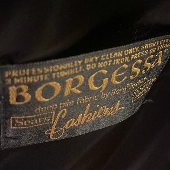 Sears Borhessa vintage, faux fur coat - Picture 3 of 5